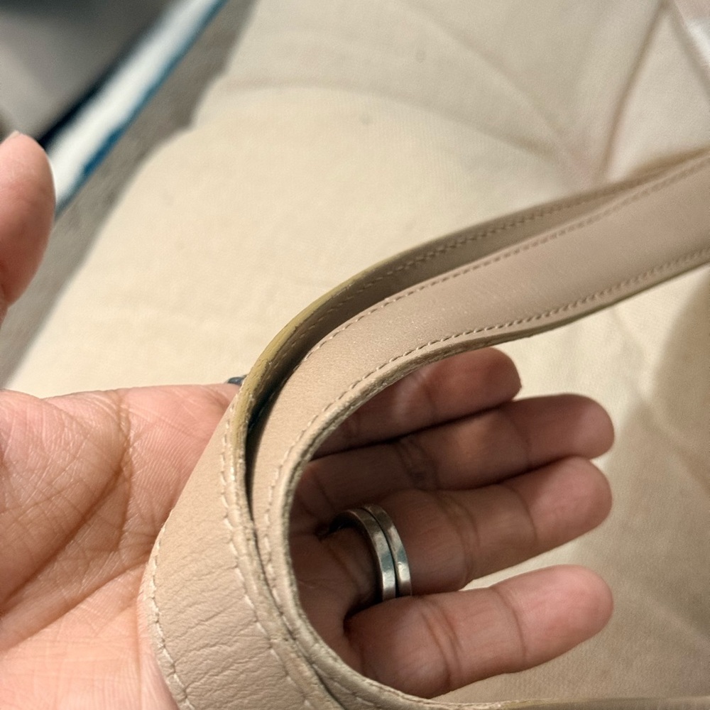 CHANEL Beige Jacquard Tote Bag with Logo Motif - Picture 15 of 15